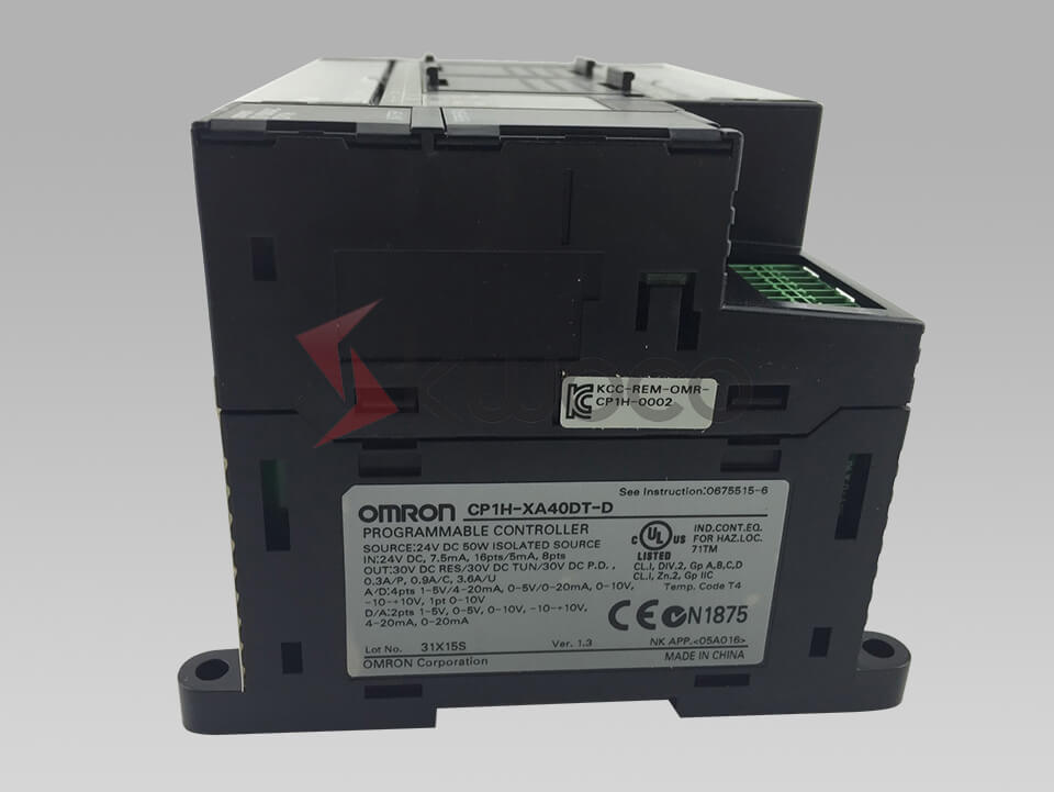 Omron CP1H CPU Unit CP1H-XA40DT-D | KWOCO